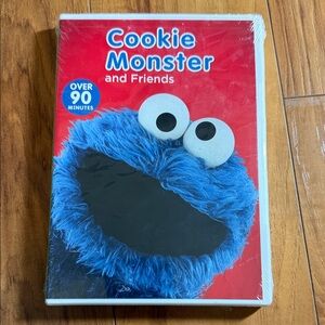Cookie Monster and Friends DVD 2014 New Sealed Sesame Street